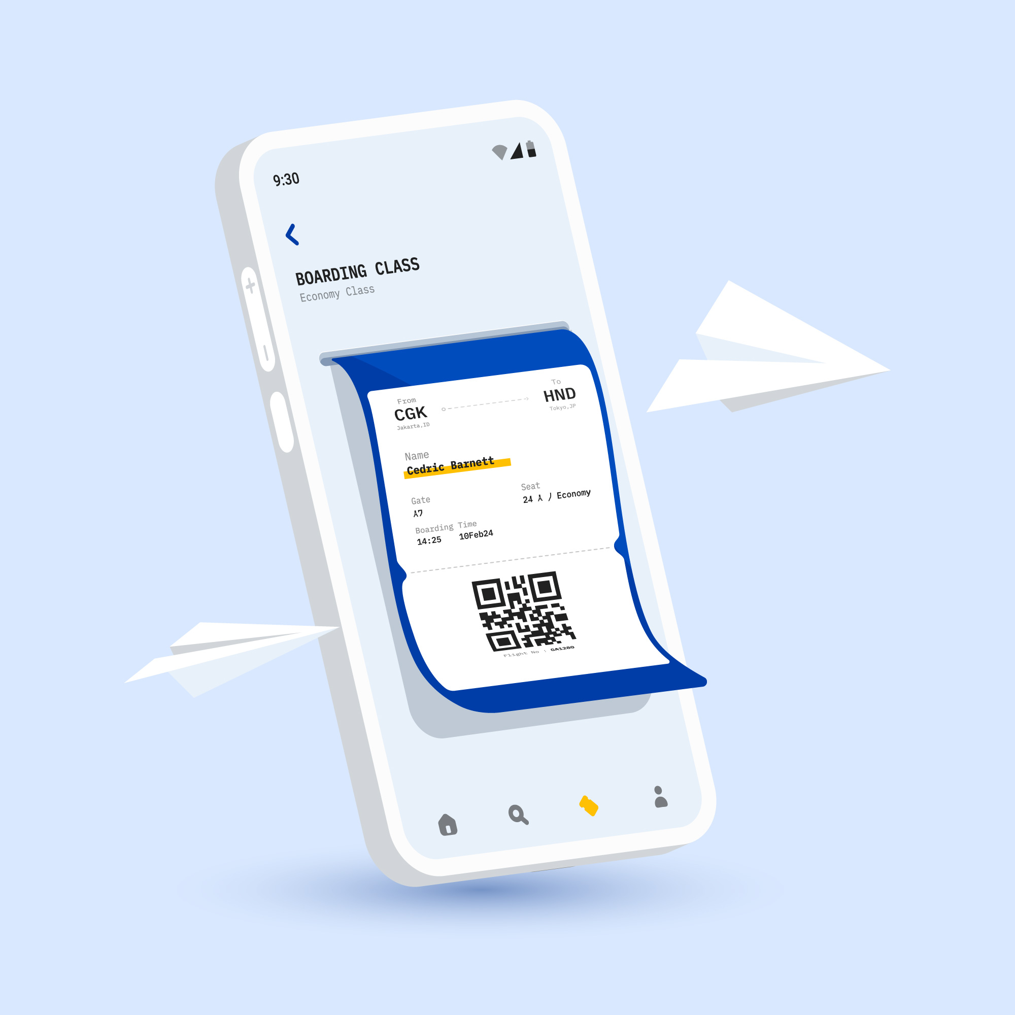 Yoop payments app on phone